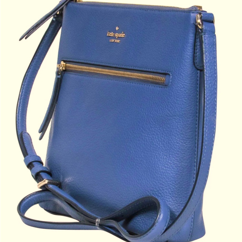 Kate Spade Blue Crosssbody Leather Handbag